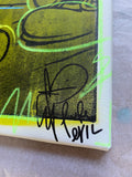 Opiummm Canvas - Flouro Yellow Chalks