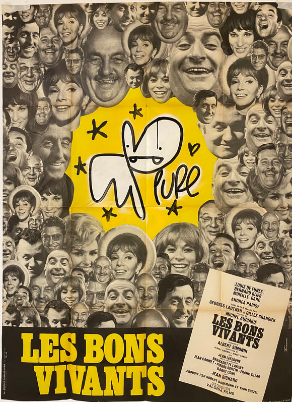 Les bons vivants - Tagged French Movie Poster