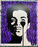 Handfinished Prince Print - One last gig in the Upside Down