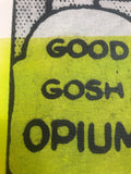 Opiummm Canvas - Flouro Yellow Chalks
