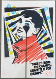 Audrey Hepburn - Handfinished AB&C show print - Graffiti is for champs