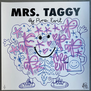 Mrs. Taggy - Tainted biscuit Handfinished