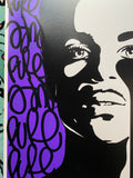Handfinished Prince Print - One last gig in the Upside Down