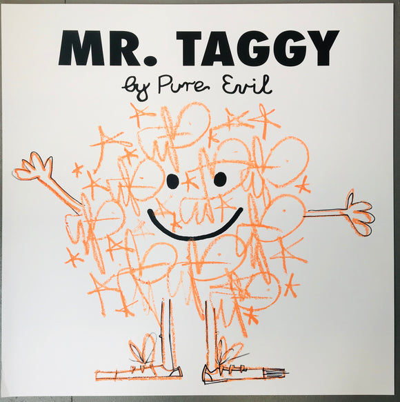 Mr. Taggy - I eat Crayons for breakfast Handfinished