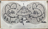 UFO’s are real Pure Evil Bunny on 1970 NASA lunar poles moon Map