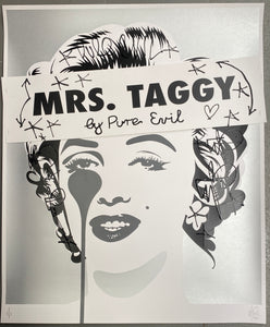 Handfinished Marilyn Classic - Mrs Taggy Marilyn Mashup