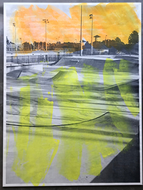 American Landscape - Sun drenched Skatepark