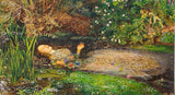 Spellbound Ophelia - Handfinished canvas