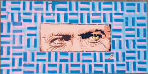 Cartoonneros - Bowie eyes yellow