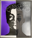 Torn Handfinished Prince Print - The other side of Double Exposure - Silver Tear