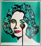 Handfinished Liz Taylor Classic - Green eyes