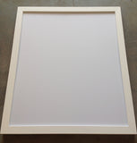 Chunky edge white frame - Medium (Print not included)