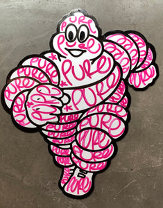 Pure Michelin Man - Magenta Tags Running